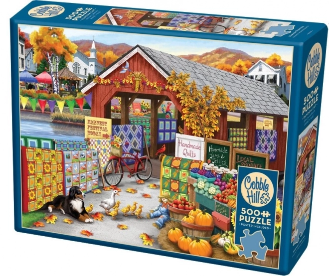 Puzzle Dožínky 500 dielikov