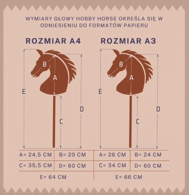 Hobby Horse HOPPIHORSE A3 čierny