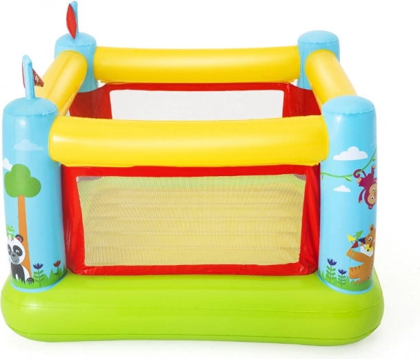 Bezpečné sieťované steny a mäkké polstrovanie