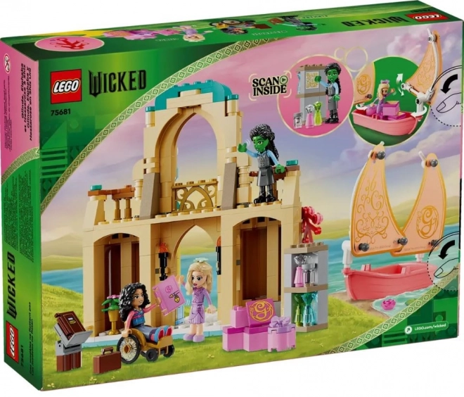 Lego Wicked Glinda, Elphaba a Nessarose na Shiz University