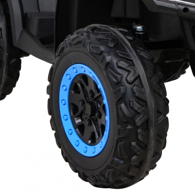 Štvorkolka XT-Speed pre deti Modrá + 4x4 + EVA + Pomalý štart + Rádio MP3 + LED dióda