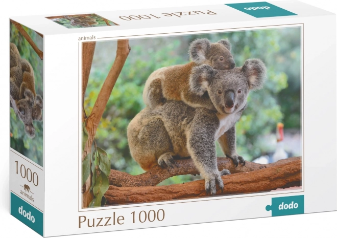 Puzzle Koala s mláďaťom 1000 dielikov