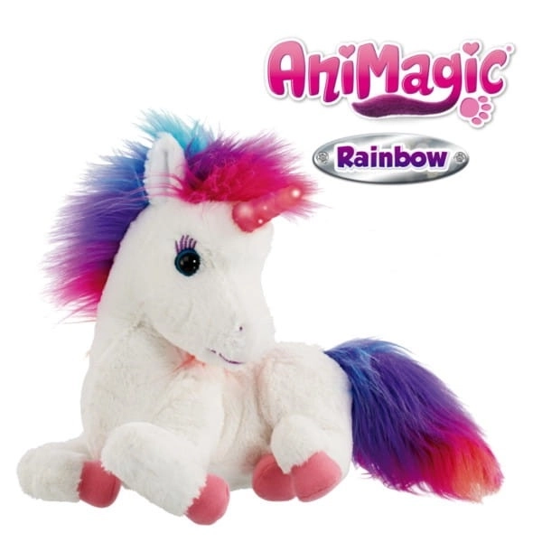 Interaktívny maskot Animagic Rainbow My Glowing Unicorn