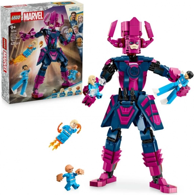Lego Marvel Fantastická štvorka vs. Galactus – akčná figúrka a minifigurky