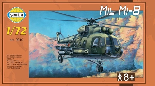 Model vrtuľníka Mil Mi-8