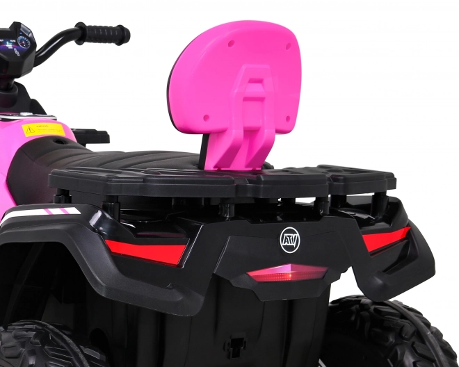 Štvorkolka XT-Speed pre deti Ružová + 4x4 + EVA + Pomalý štart + Rádio MP3 + LED dióda