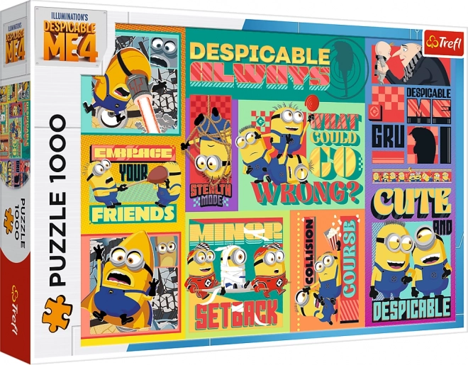 Trefl puzzle Ja, zlý: Gru a Mimoni 1000 dielikov