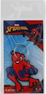 gumový prívesok na kľúče Spiderman strieľajúci pavučinu
