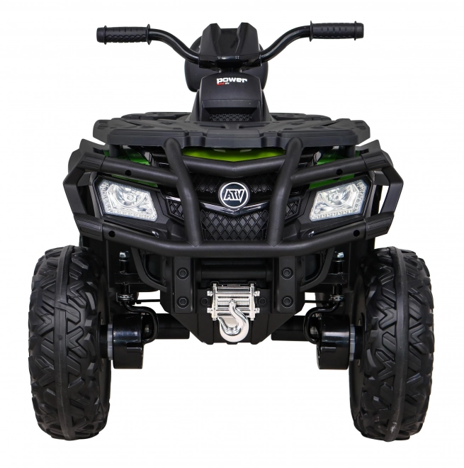 Štvorkolka XT-Speed pre deti Zelená + 4x4 + EVA + Pomalý štart + Rádio MP3 + LED dióda