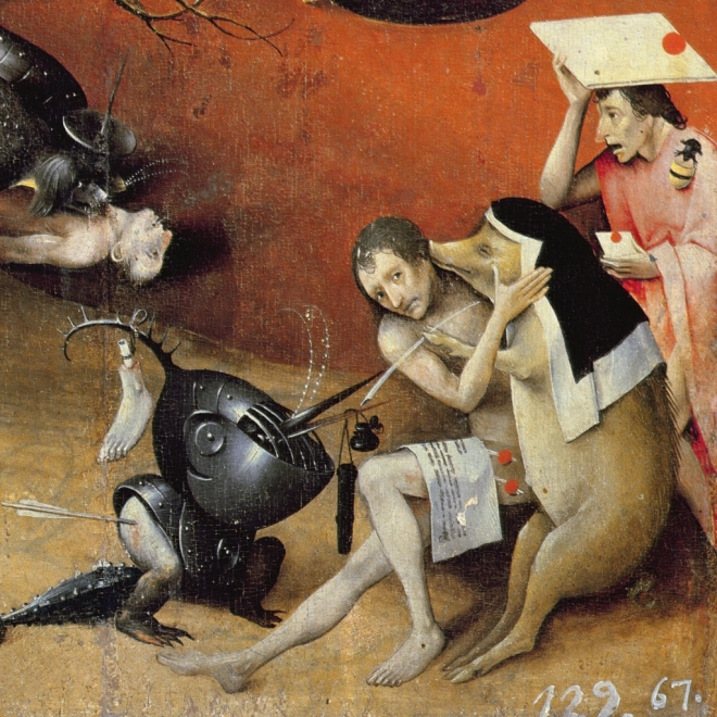Poznámkový kalendár Hieronymus Bosch 2026