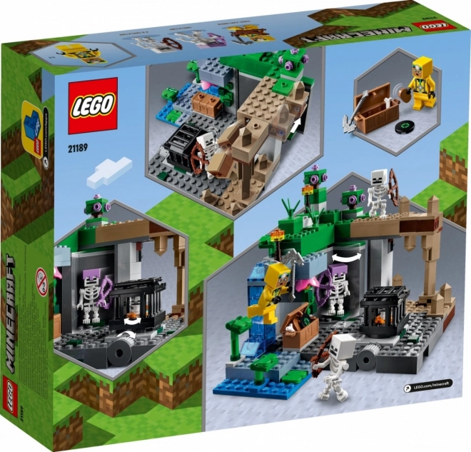 LEGO Minecraft 21189 Jaskyňa kostlivcov