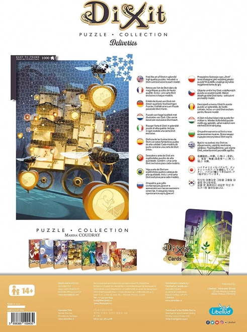 Dixit Puzzle - Dodávky 1000 dielikov