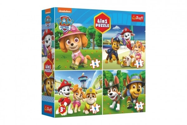 Puzzle 4v1 Labková Patrola