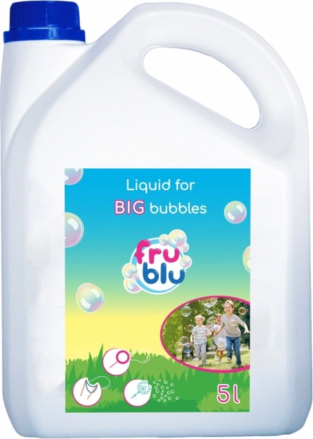 Fru Blu tekutina pre veľké bubliny 5l