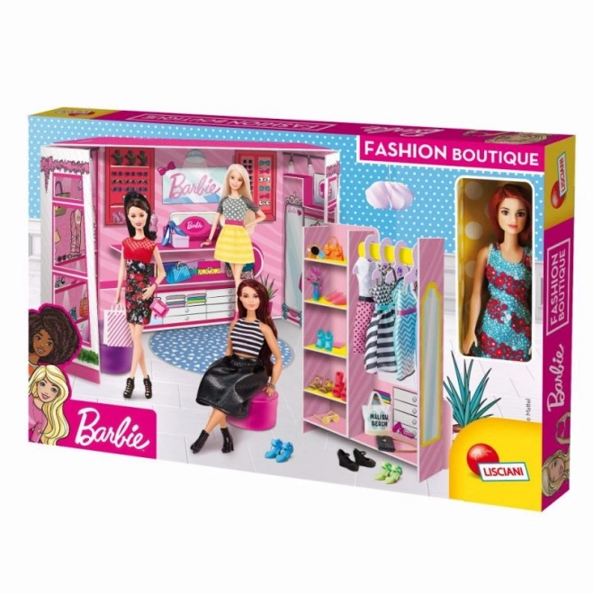 Lisciani Barbie módny butik s bábikou