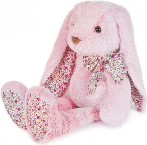 Doudou plyšový ružový králik 50 cm