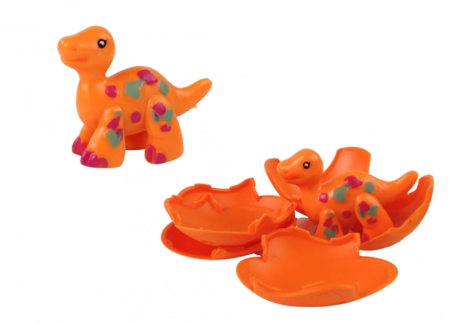 Magické praskajúce vajce dinosaurus 4 farby 6 cm