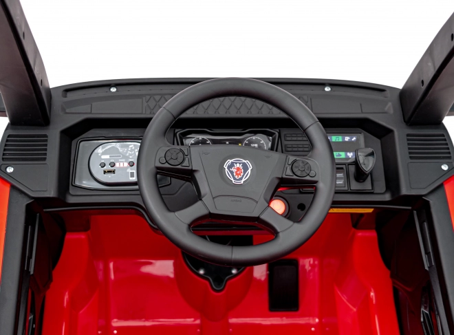 Detské auto Scania červené