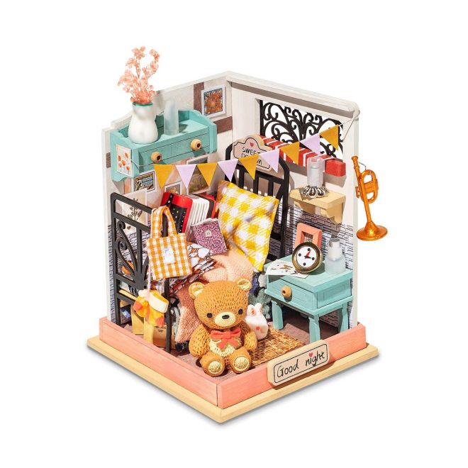 Spálňa sladkých snov - DIY miniatúrny domček