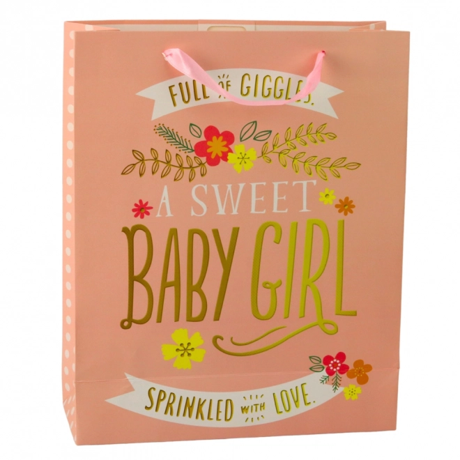 Darčeková taška na oslavu narodenia Baby Shower pre dievča