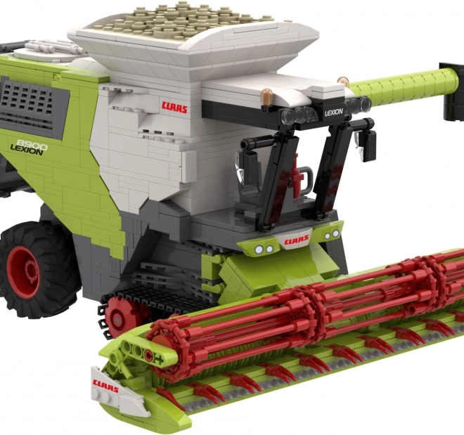 Stavebnica Brixies Plus Claas Lexion 8900 Terra Trac s prívesom