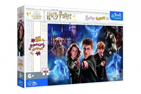 Puzzle 160 kusov XL Super Shape Magický svet, Harry Potter