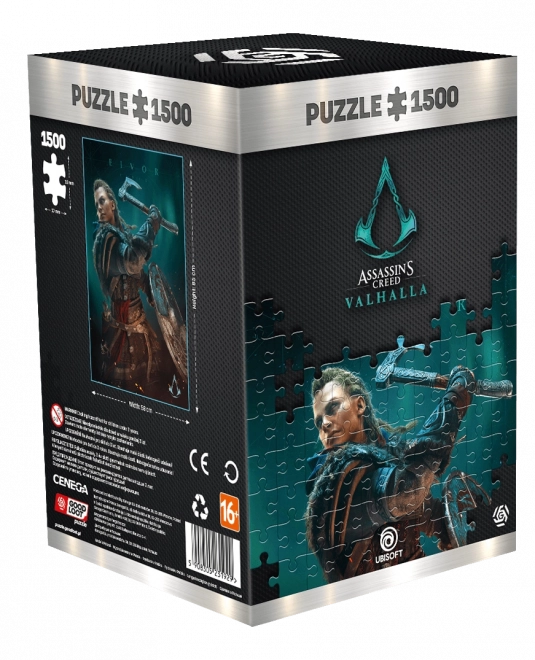 Puzzle Assassin's Creed Valhalla - Eivor (žena) 1500 dielov