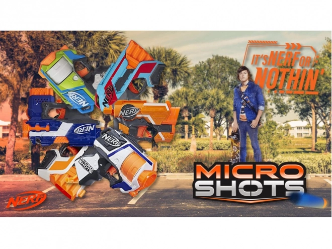 Veľká sada pištolí Nerf Strike s 6 pištoľami a penovými nábojmi