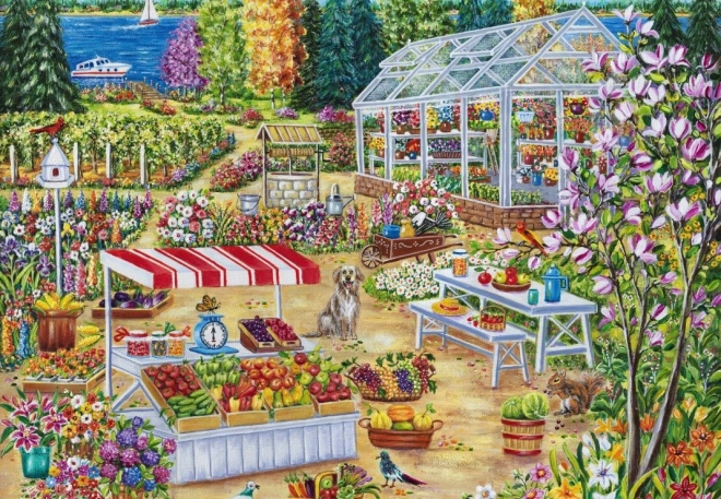 GRAFIKA Puzzle Záhradníctvo 1000 dielikov