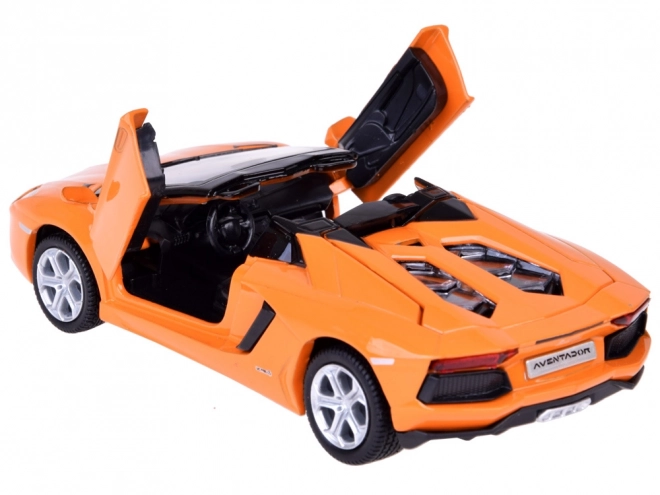 Kovový model Lamborghini Aventador Roadster 1:32