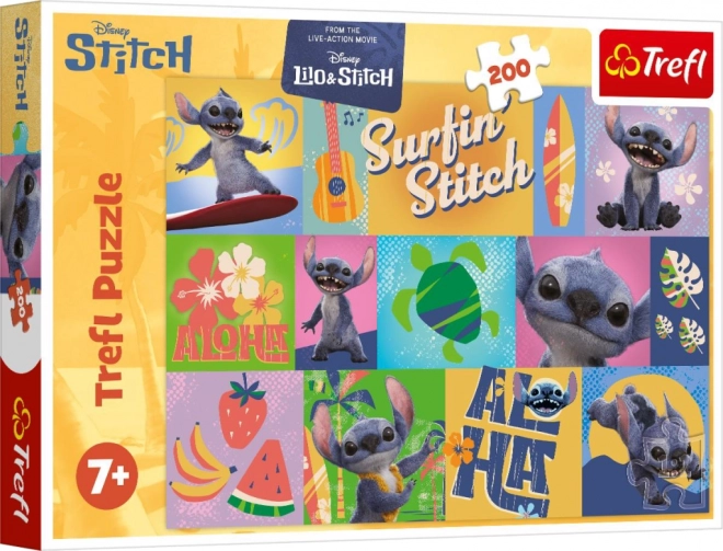 Puzzle Stitch - Havajské dobrodružstvá 200 dielikov