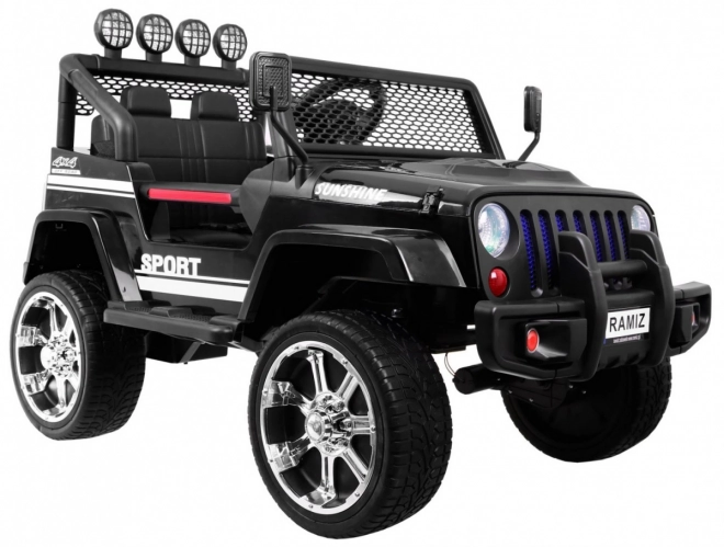 Autíčko Terenové Raptor Drifter Čierne 4X4