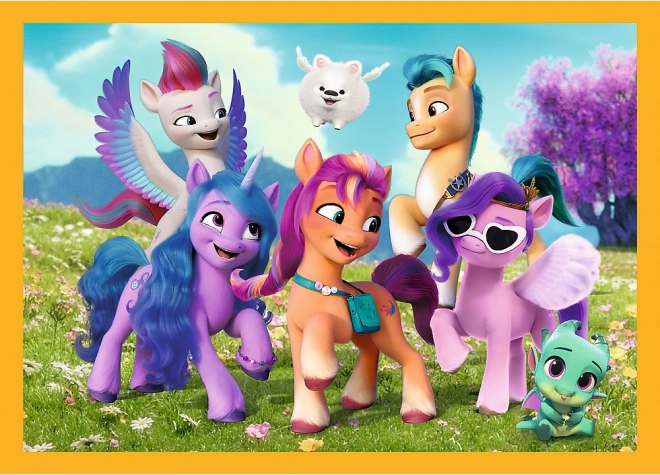 Trefl Puzzle My Little Pony: Zoznámte sa s poníkmi 4v1