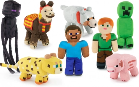 Minecraft plyšová hračka – oficiálne licencovaný merch