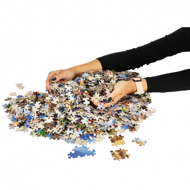 Puzzle 2000 dielikov Farebné balóny Kappadokia