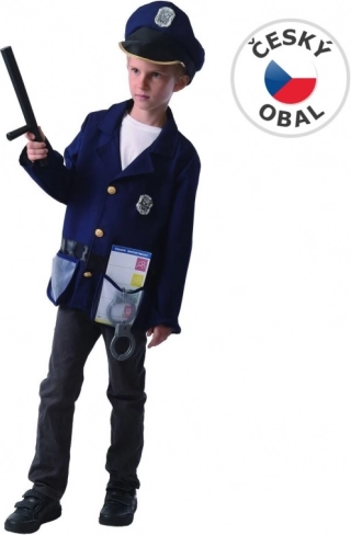 Kostým Policajt pre chlapcov 110-120 cm