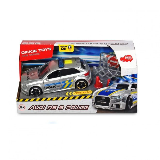 Audi RS3 policajné auto