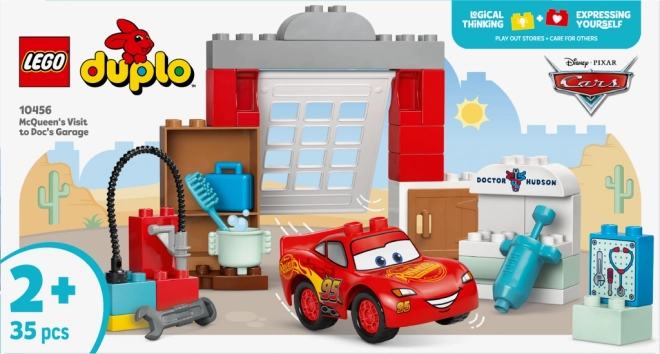 LEGO DUPLO Disney McQueen a návšteva v garáži doktora Hudsona