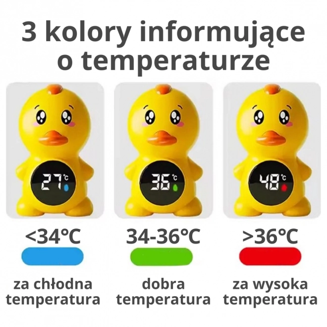 Kúpeľňový teplomer Kačička WOOPIE