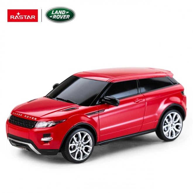 Zásuvné auto Range Rover Evoque červený