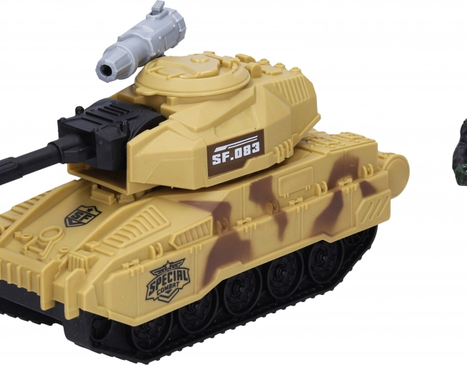 Tank s figúrkou 25 cm