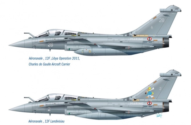 Plastikový model Rafale M - Operations Exterieures