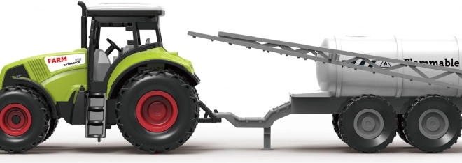 Traktor s postrekovacím prívesom 31 cm
