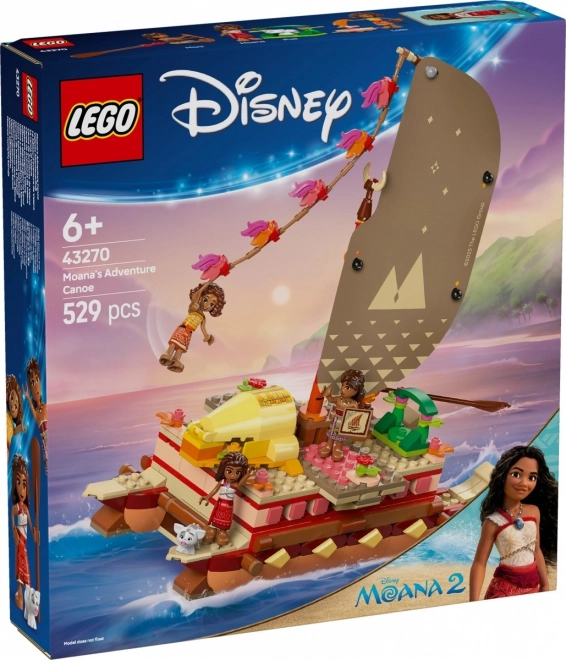 Lego Disney Moana dobrodružstvo s kajakom