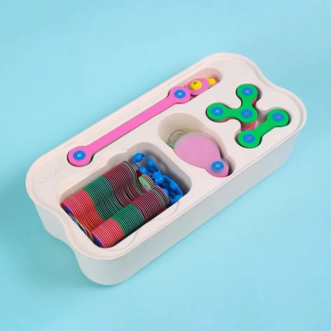 Magnetické stavebnice Clixo Family Pack - 150 dielikov