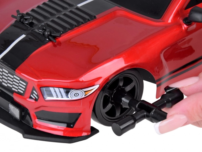 Zábavný RC Drift Auto s LED a Dymovým Efektom