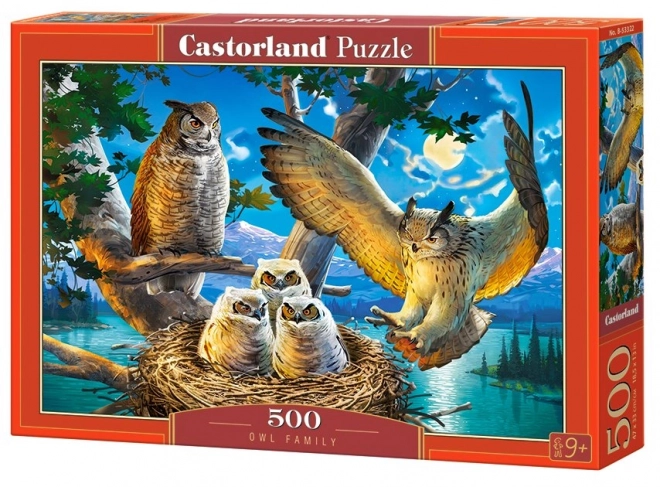 Puzzle sovia rodina 500 dielikov