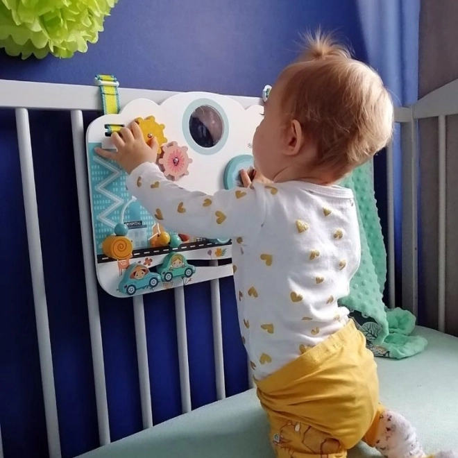 Bezpečné zavesenie na postieľku