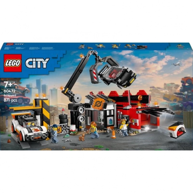 Lego City Autošrotovisko so zberačom áut