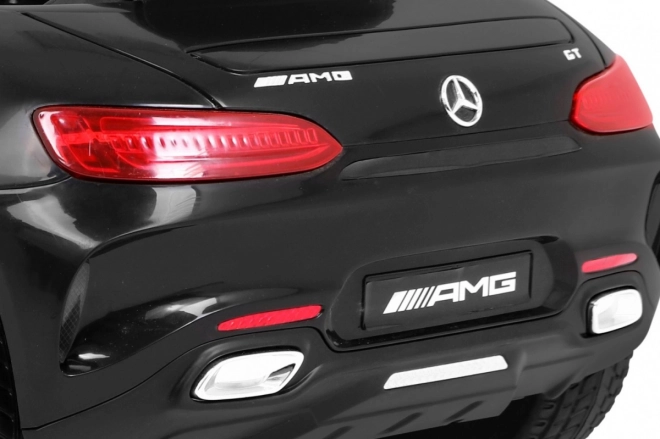 Mercedes Benz GT pre deti na batériu čierny